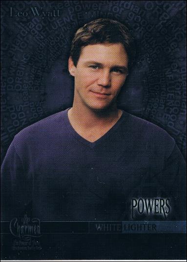 Charmed: The Power of Three (Base Set) card 8 Leo Wyatt: Whitelighter