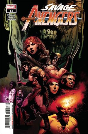 Savage Avengers (2019) issue 13 Valerio Giangiordano Cover