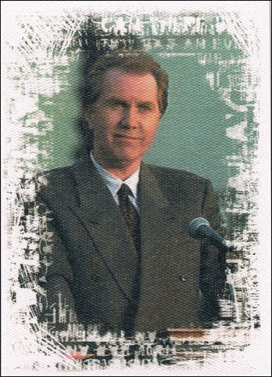 Buffy the Vampire Slayer Reflections: The High School Years (Base Set) card 63 Mayor Wilkins