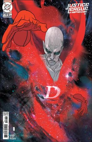 Justice League Red issue 1-C Christian Ward Cardstock Cover