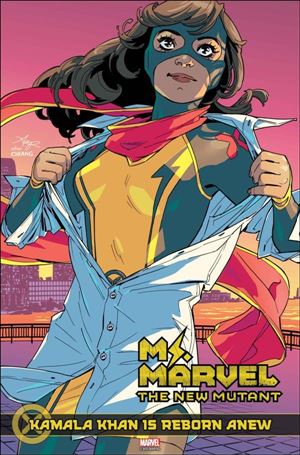 Ms. Marvel: The New Mutant issue 2-C Amy Reeder Homage Cover