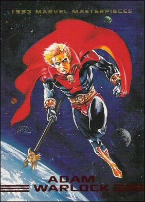 1993 Marvel Masterpieces (Base Set) card 37 Adam Warlock