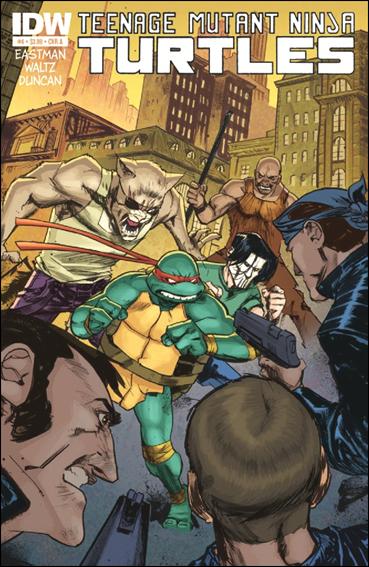 Teenage Mutant Ninja Turtles (2011) issue 4 Dan Duncan Cover