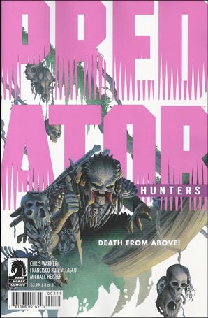Predator: Hunters issue 3 Doug Wheatley Cover