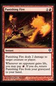 Magic The Gathering: Zendikar (Base Set) card 142 Punishing Fire