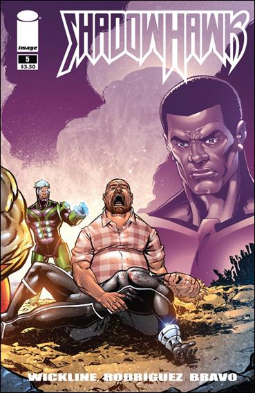 ShadowHawk (2010) issue 5 Tone Rodriguez Cover
