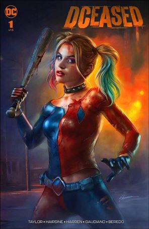 DCeased issue 1-SX Shannon Maer Comic Mint Standard Cover