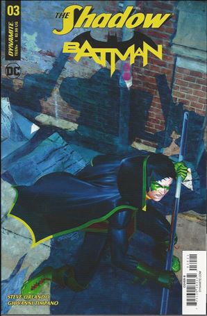 Shadow / Batman issue 3-B Brandon Peterson Cover