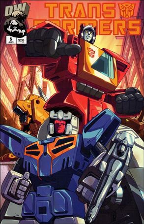 Transformers: Generation 1 (2002) issue 5 Autobot Cover