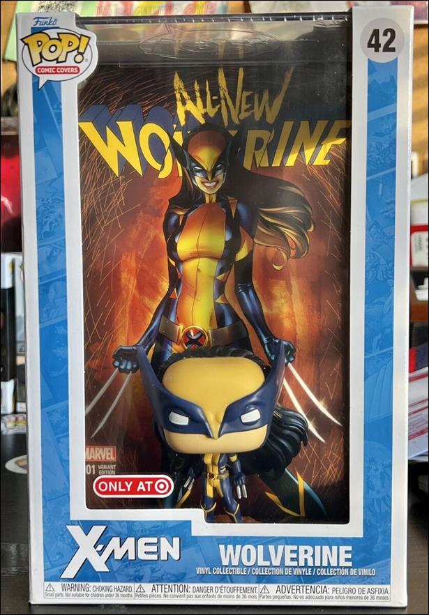 Pop! Comic Covers (Marvel) figure 42 Wolverine (All New Wolverine #1, Jan. 2016)