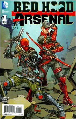 Red Hood/Arsenal issue 1-B Kenneth Rocafort 1:25 Cover