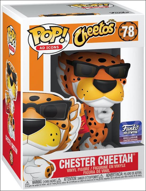 POP! Ad Icons figure 78 Chester Cheetah Funko Hollywood Exclusive