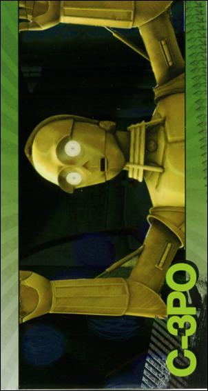 Star Wars: The Clone Wars Widevision (Character Foil Subset) card 11 C-3PO