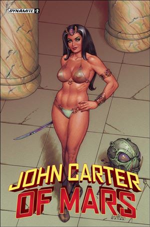 John Carter of Mars (2022) issue 2-B Joseph Michael Linsner Cover