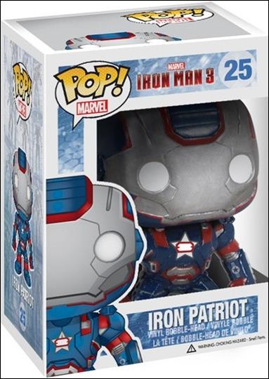 POP! Marvel figure 25 Iron Patriot (Iron Man 3)