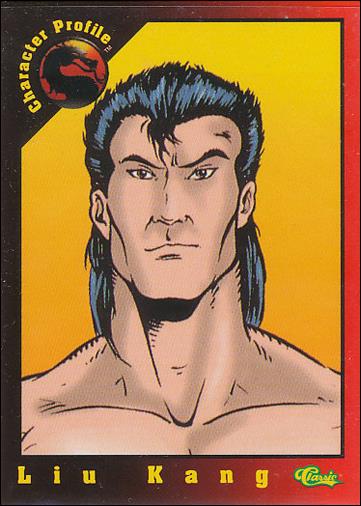 Mortal Kombat (Base Set) card 3 Liu Kang