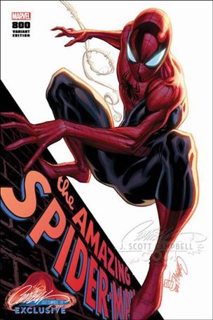 Amazing Spider-Man (1963) issue 800-WN J. Scott Campbell Spider-Man Cover 1/2300