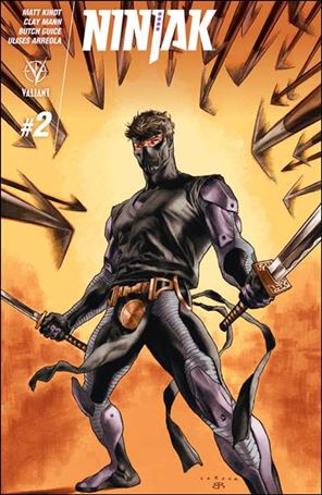 Ninjak (2015) issue 2 Lewis LaRosa Cover