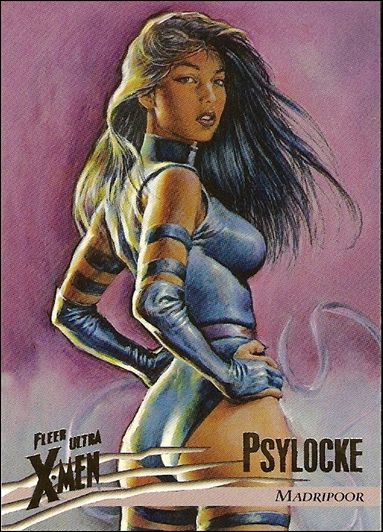 1996 Fleer Ultra X-Men: Wolverine (Base Set) card 48 Psylocke