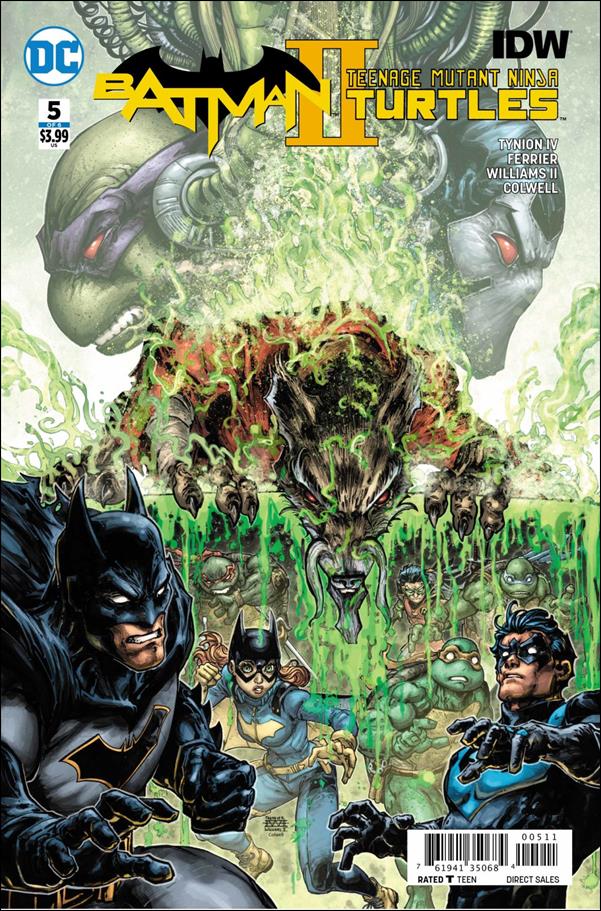Batman/Teenage Mutant Ninja Turtles II issue 5 Freddie E. Williams II Cover