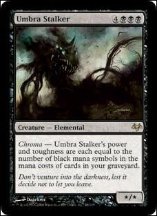 Magic the Gathering: Eventide (Base Set) card 48 Umbra Stalker