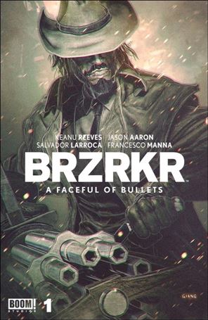 BRZRKR: A Faceful of Bullets issue 1-K John Giang Retailer Exclusive Cover