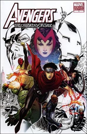 Avengers: The Children's Crusade issue 1-G Marvel Retailer Resource Center Jim Cheung Cover