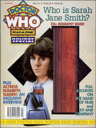 Doctor Who Magazine Special issue 1992 Holiday Special