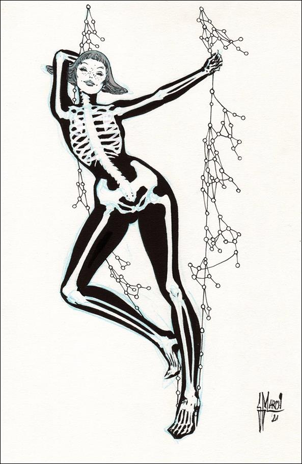 Karmen issue 3-C 1:50 Virgin Black & White Cover
