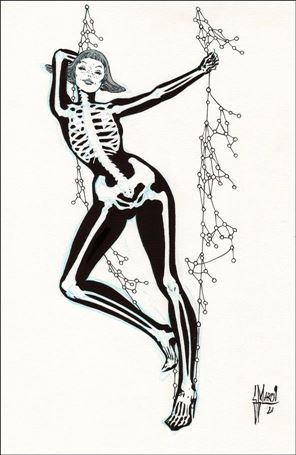Karmen issue 3-C 1:50 Virgin Black & White Cover