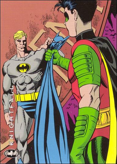 Batman: Saga of the Dark Knight (Base Set) card 85 Knightfall - Accept the Cowl