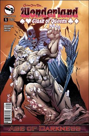 Grimm Fairy Tales Presents Wonderland: Clash of Queens issue 5-B Pasquale Qualano Cover