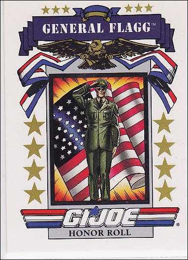 G.I. Joe (Base Set) card 182 General Flagg