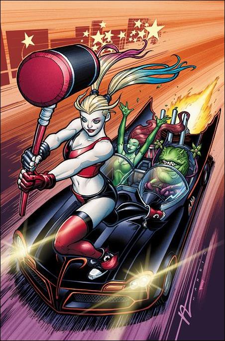 Harley Quinn: The Animated Series: Legion of Bats! issue 5-C Chad Hardin 1:25 Cardstock Cover