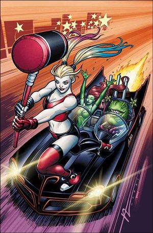 Harley Quinn: The Animated Series: Legion of Bats! issue 5-C Chad Hardin 1:25 Cardstock Cover