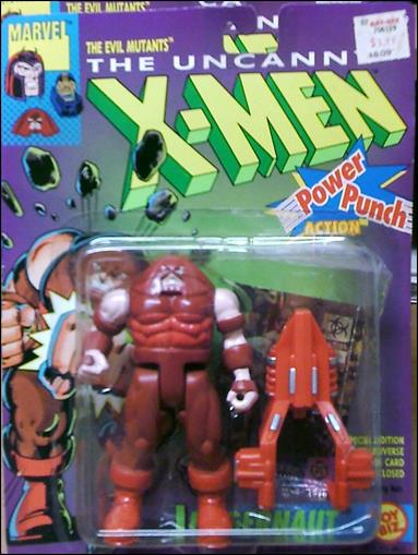 X-Men 5" Action Figures figure 7-D Juggernaut (Red Boots, Red Ram, Hanger Hook)