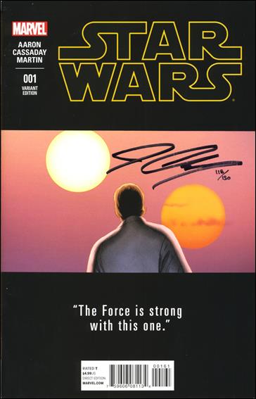 Star Wars (2015) issue 1-QL DF Teaser Cover (Signed by John Cassaday) 1/150