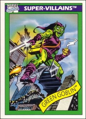 Marvel Universe: Series 1 (Base Set) card 74 Green Goblin