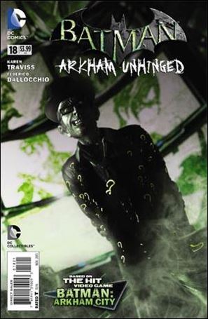 Batman: Arkham Unhinged issue 18-B DC Collectibles 1:10 Cover