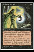 Magic the Gathering: 5th Edition (Base Set) card 173 Leshrac's Rite