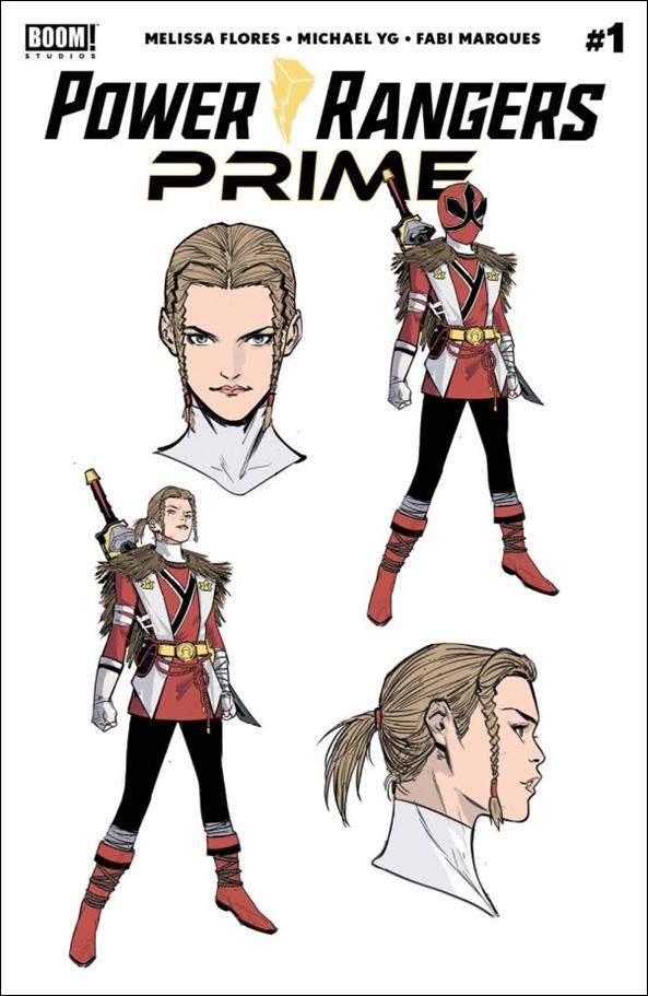Power Rangers Prime issue 1-N Michael YG Cover (Third Printing)