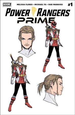 Power Rangers Prime issue 1-N Michael YG Cover (Third Printing)