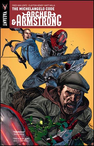 Archer & Armstrong issue 1-B The Michelangelo Code