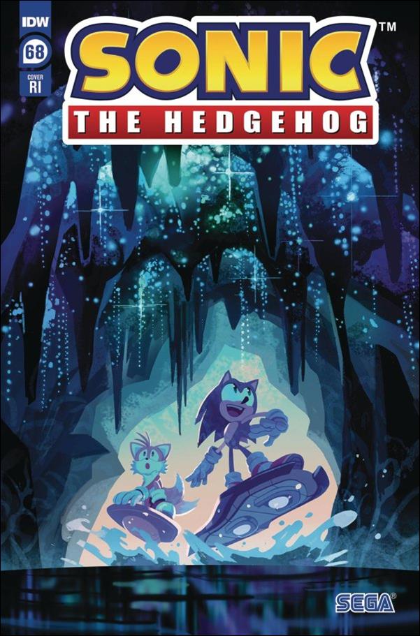 Sonic the Hedgehog (2018) issue 68-C Nathalie Fourdraine 1:10 Cover