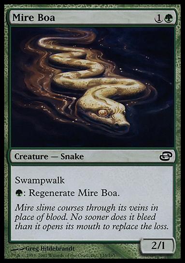 Magic the Gathering: Planar Chaos (Base Set) card 135 Mire Boa