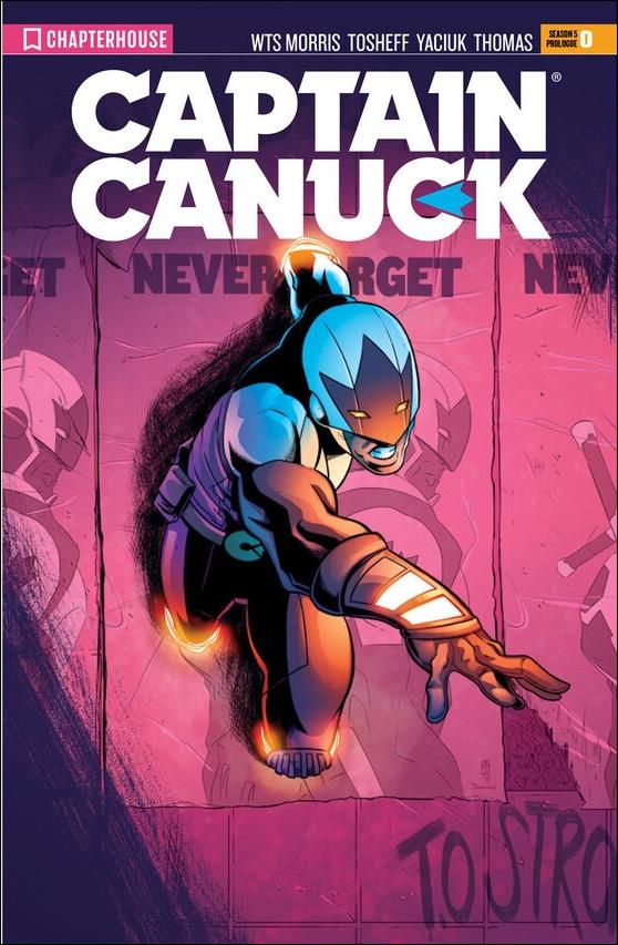 Captain Canuck Season 5 issue Prologue-B Andrew Thomas Cover