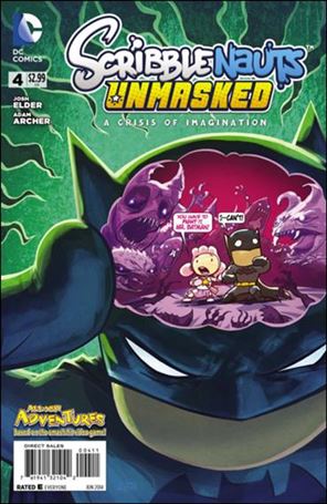Scribblenauts Unmasked: A Crisis of Imagination issue 4 Adam Archer Cover