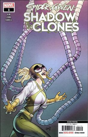 Spider-Gwen: Shadow Clones issue 1-T Greg Land Cover (2nd Printing)