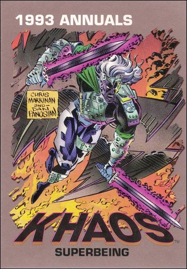 Marvel 1993 Annuals (Base Set) card 19 Khaos