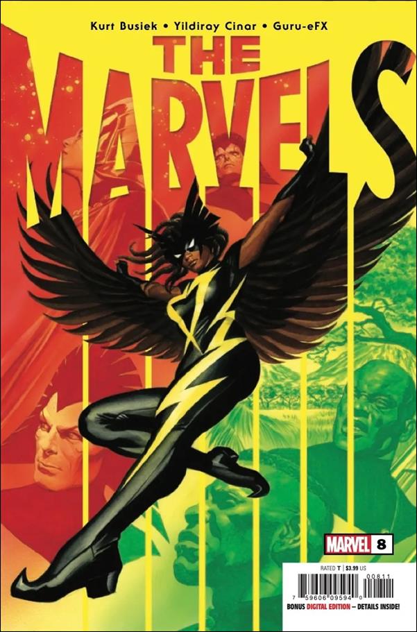 Marvels (2021) issue 8 Alex Ross Cover